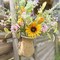 Artificial Wildflowers Bouquet, 8 Bundles Fake Silk Daisy Flowers Arragement,Sunflowers Colorful Summer Floral Stems for Vases Indoor Outdoor Decor Wedding Centerpieces